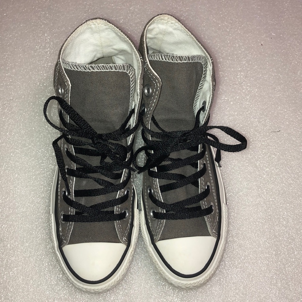 Grey Converse for Kids